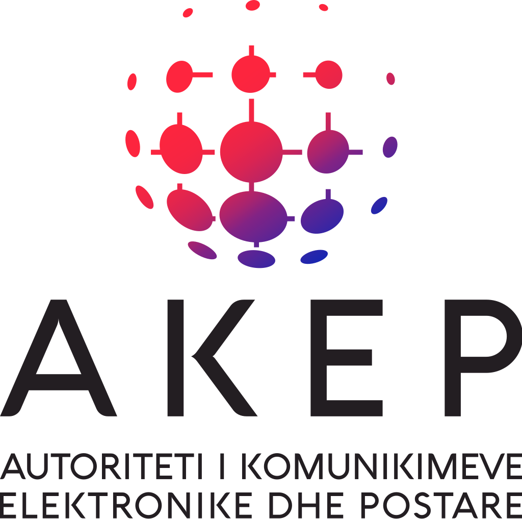 The image shows the AKEP logoAlbania