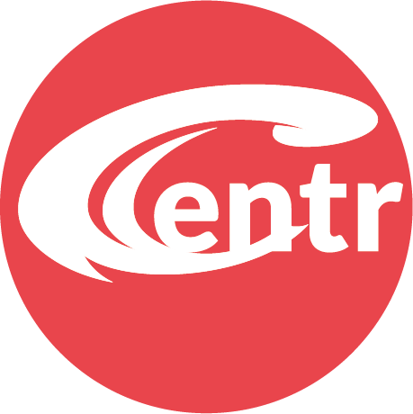 The image shows the CENTRE logo
