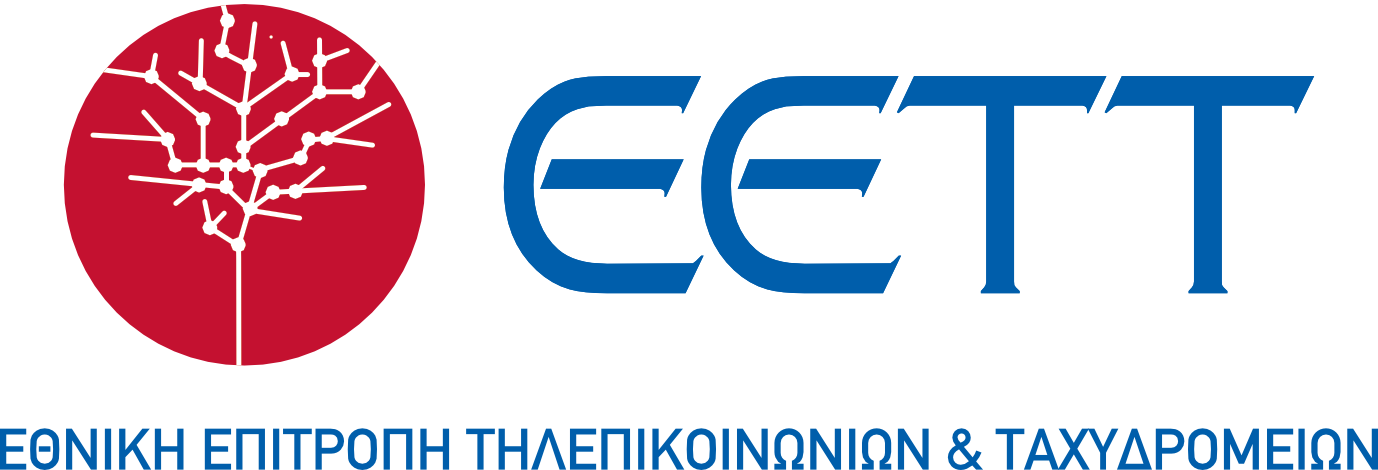 The image shows the EETT logoGreece