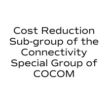 The image shows the logo of the CSG of COCOM