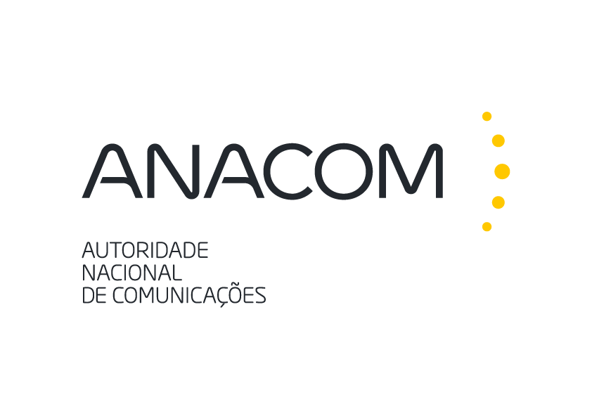 The image shows the ANACOM logoPortugal