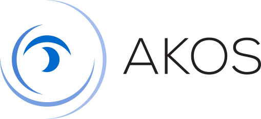 The image shows the AKOS logoSlovenia